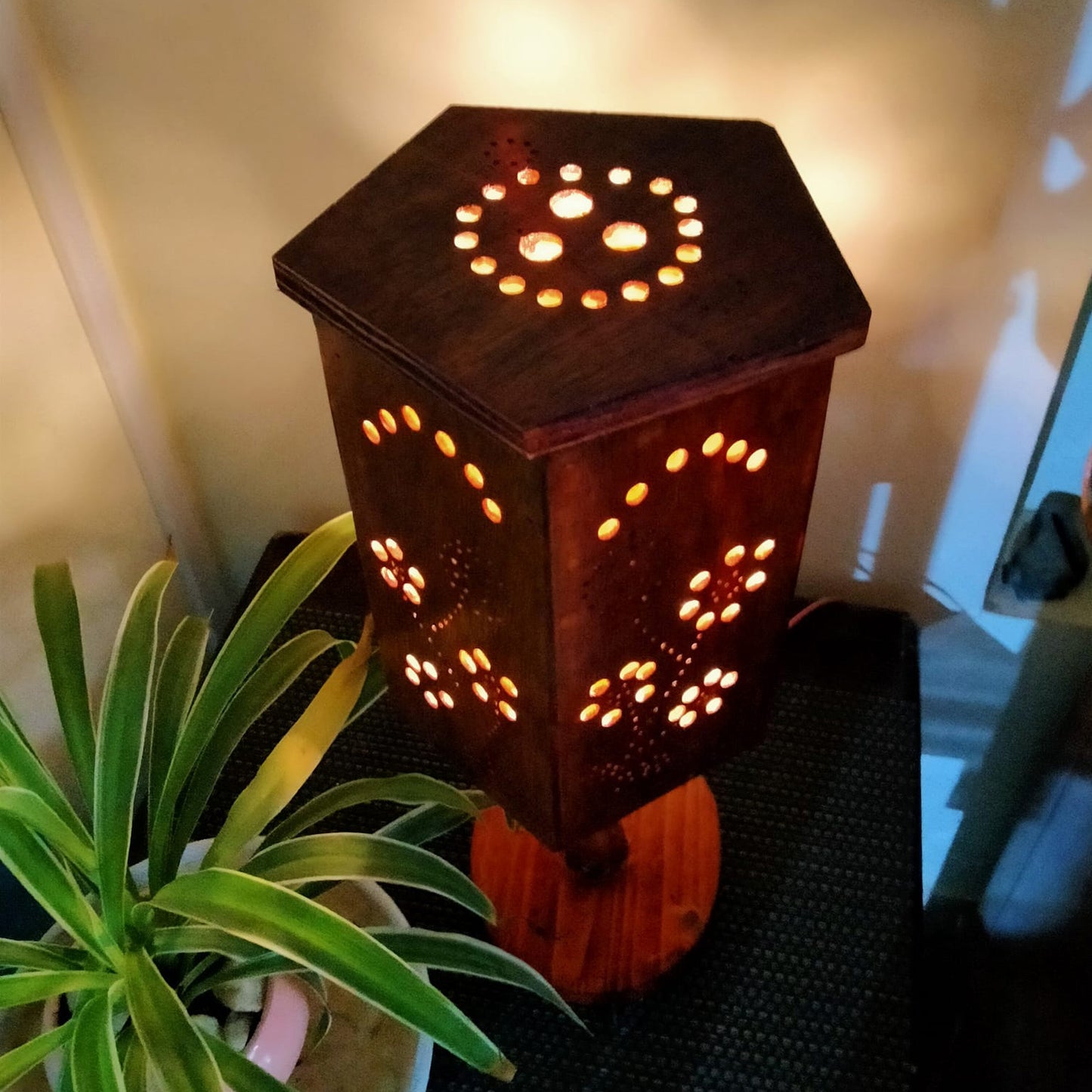 Night Lamp Made Of Wood