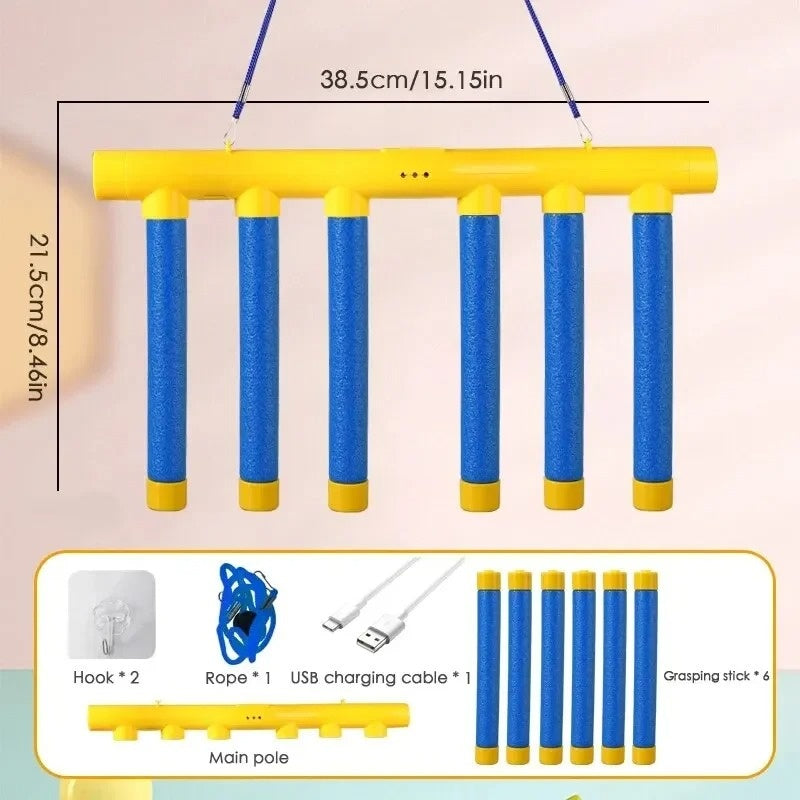 Fun Falling Sticks Challenge Game, Rechargeable and Temperature Adjustable, Safe for Ages 5+