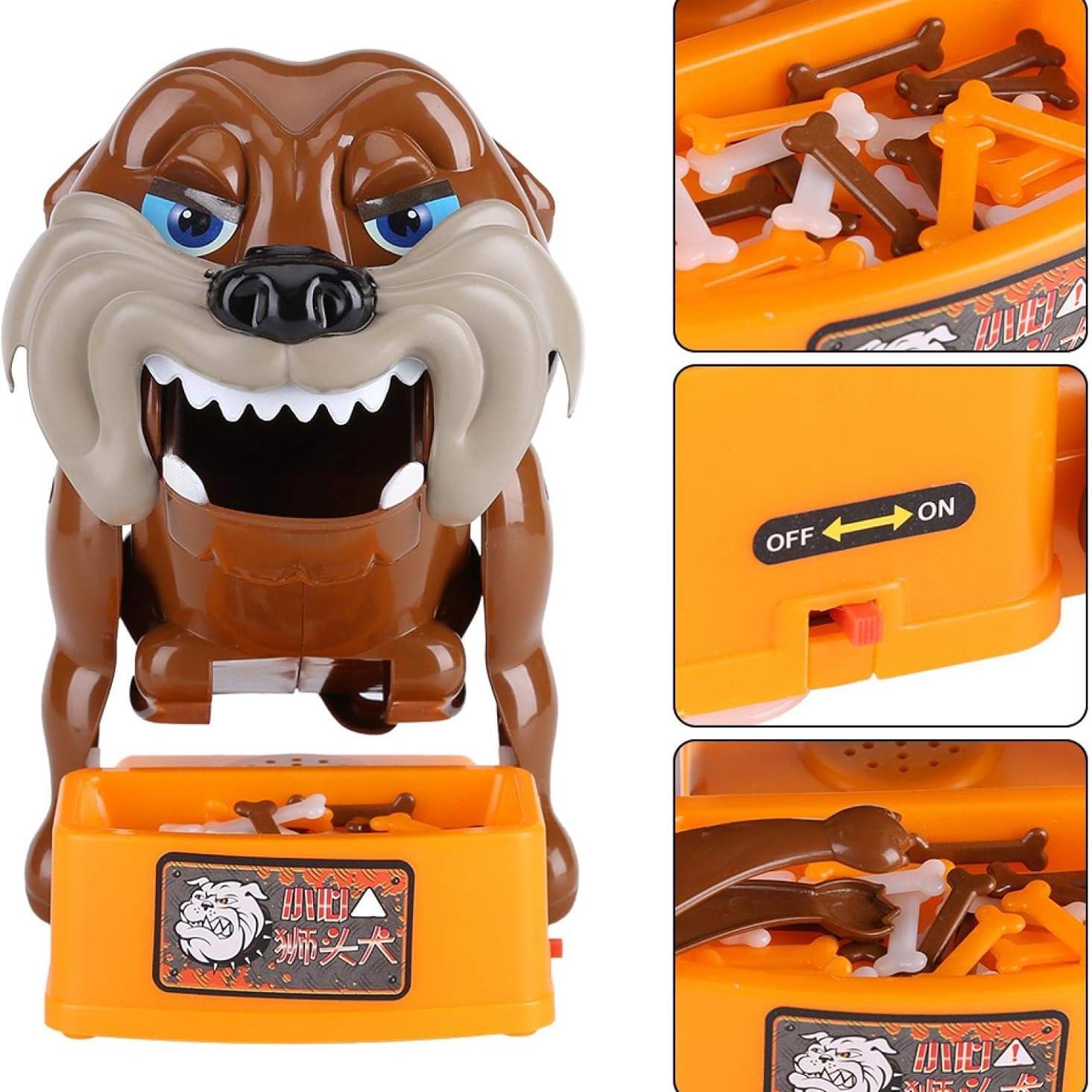 Funny Tricky Toy Wake-Up Dog Surprise Game with Safe and Non-Toxic Materials for Kids Ages 3+