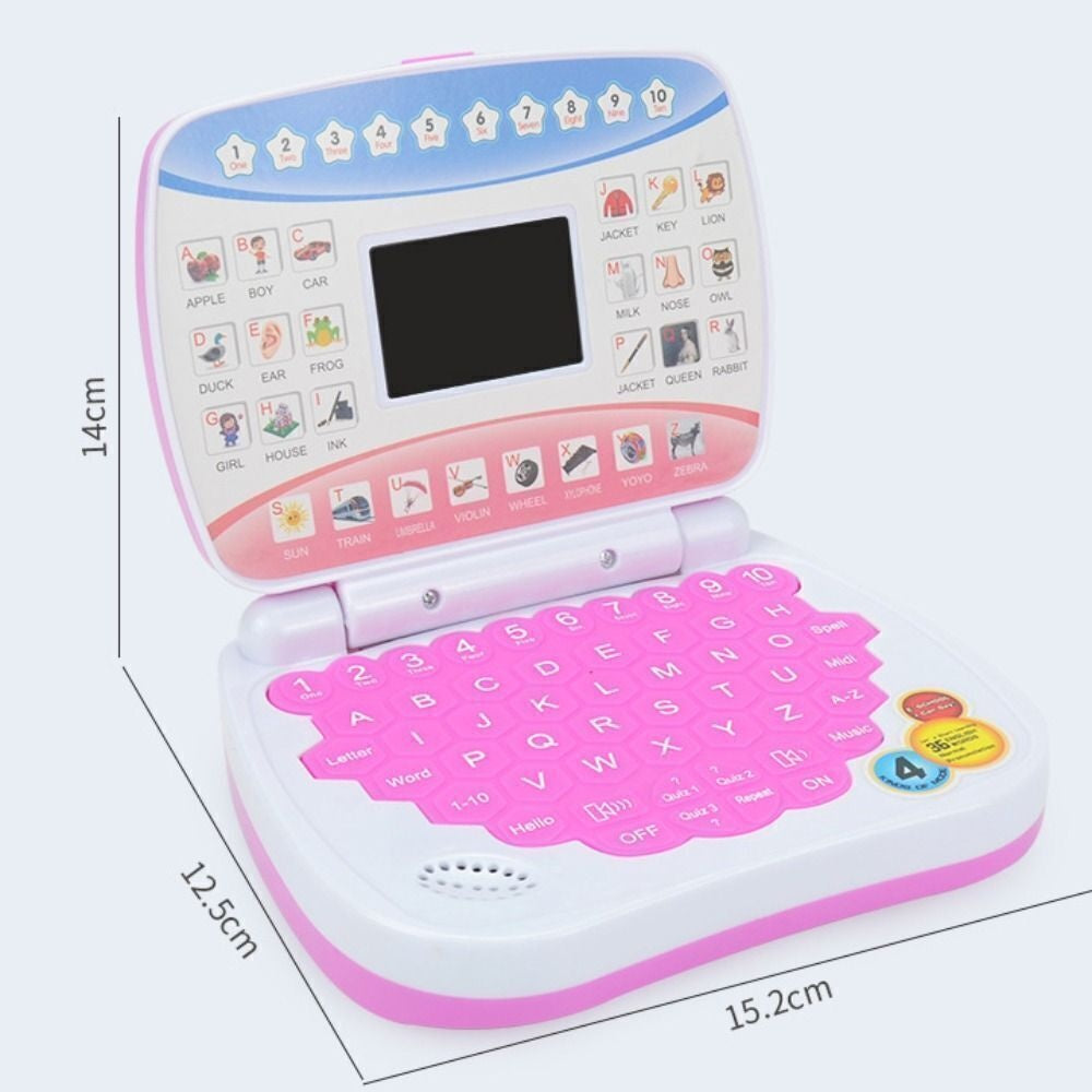 Kids Learning Laptop with 5 Learning Modes, LED Display Screen, Safe for Ages 3+