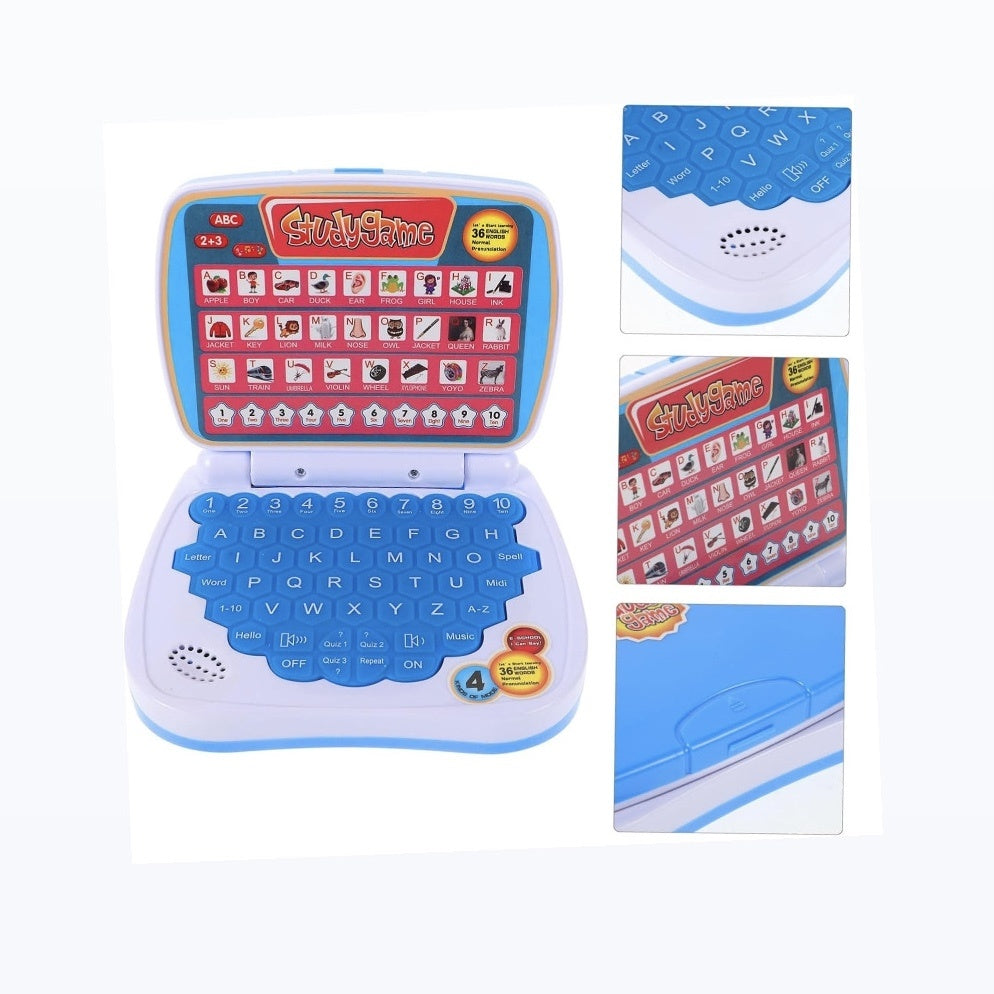 Kids Learning Laptop with 5 Learning Modes, LED Display Screen, Safe for Ages 3+