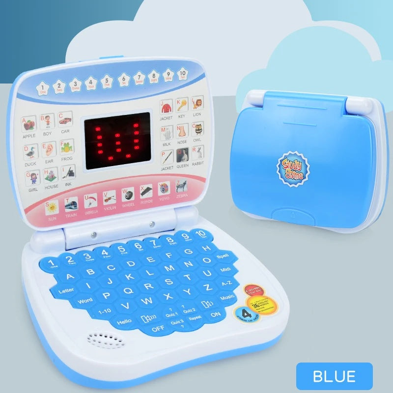 Kids Learning Laptop with 5 Learning Modes, LED Display Screen, Safe for Ages 3+