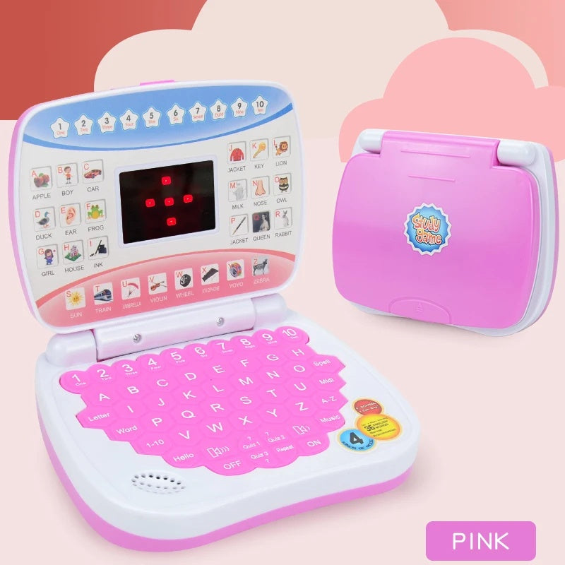 Kids Learning Laptop with 5 Learning Modes, LED Display Screen, Safe for Ages 3+