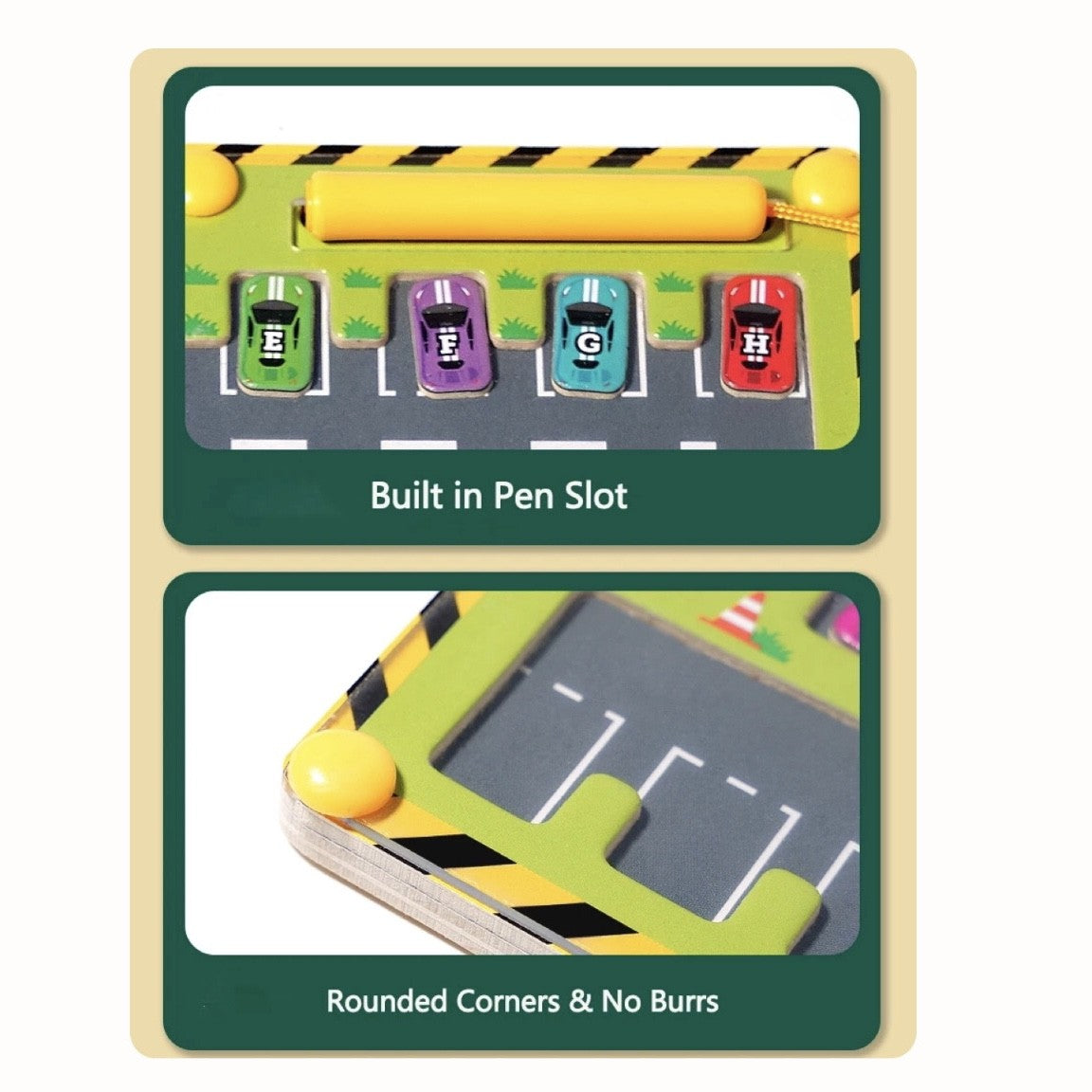 Montessori Magnetic Maze – Alphabet Learning Toy for Ages 3+ with Multiple Gameplay Modes and Safe Materials
