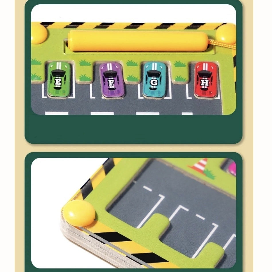 Montessori Magnetic Maze – Alphabet Learning Toy for Ages 3+ with Multiple Gameplay Modes and Safe Materials