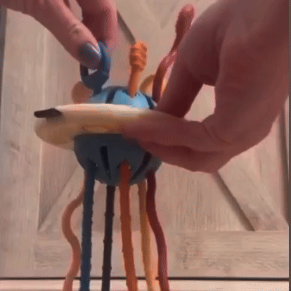 Montessori Sensory Toy with Unique UFO Design, Multi-functional Play, and Safe for Ages 6+ Months