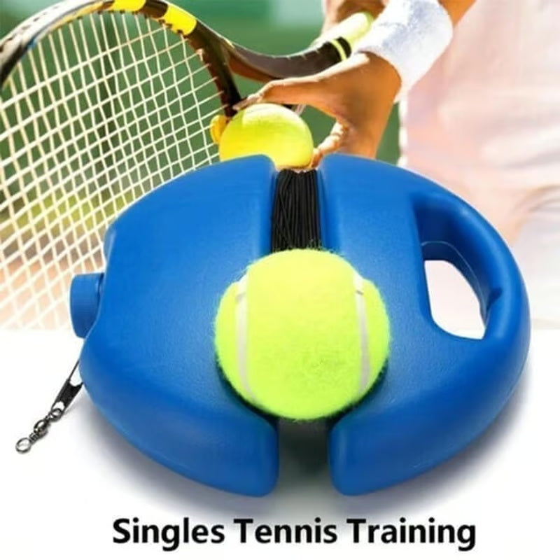 Tennis Trainer Rebound Ball for Self-Practice with Elastic Ball and Anti-Slip Base