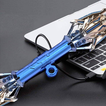 120 cm Double - Headed LED Colorful Lightsaber Toy - Extendable Laser Sword for Kids and Adults