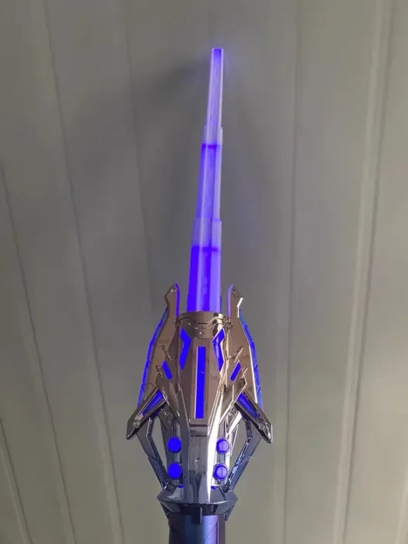 120 cm Double - Headed LED Colorful Lightsaber Toy - Extendable Laser Sword for Kids and Adults