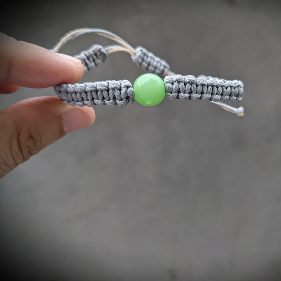 Green Jade Stone Bracelet