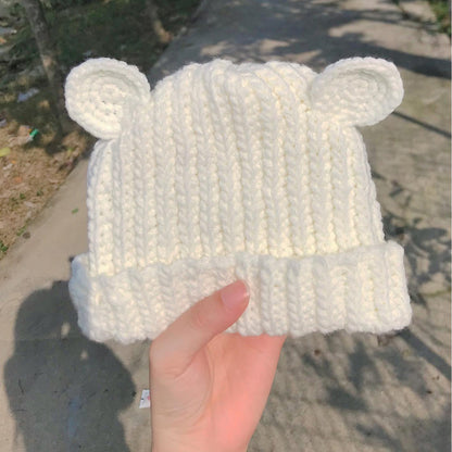 White Wool Hat