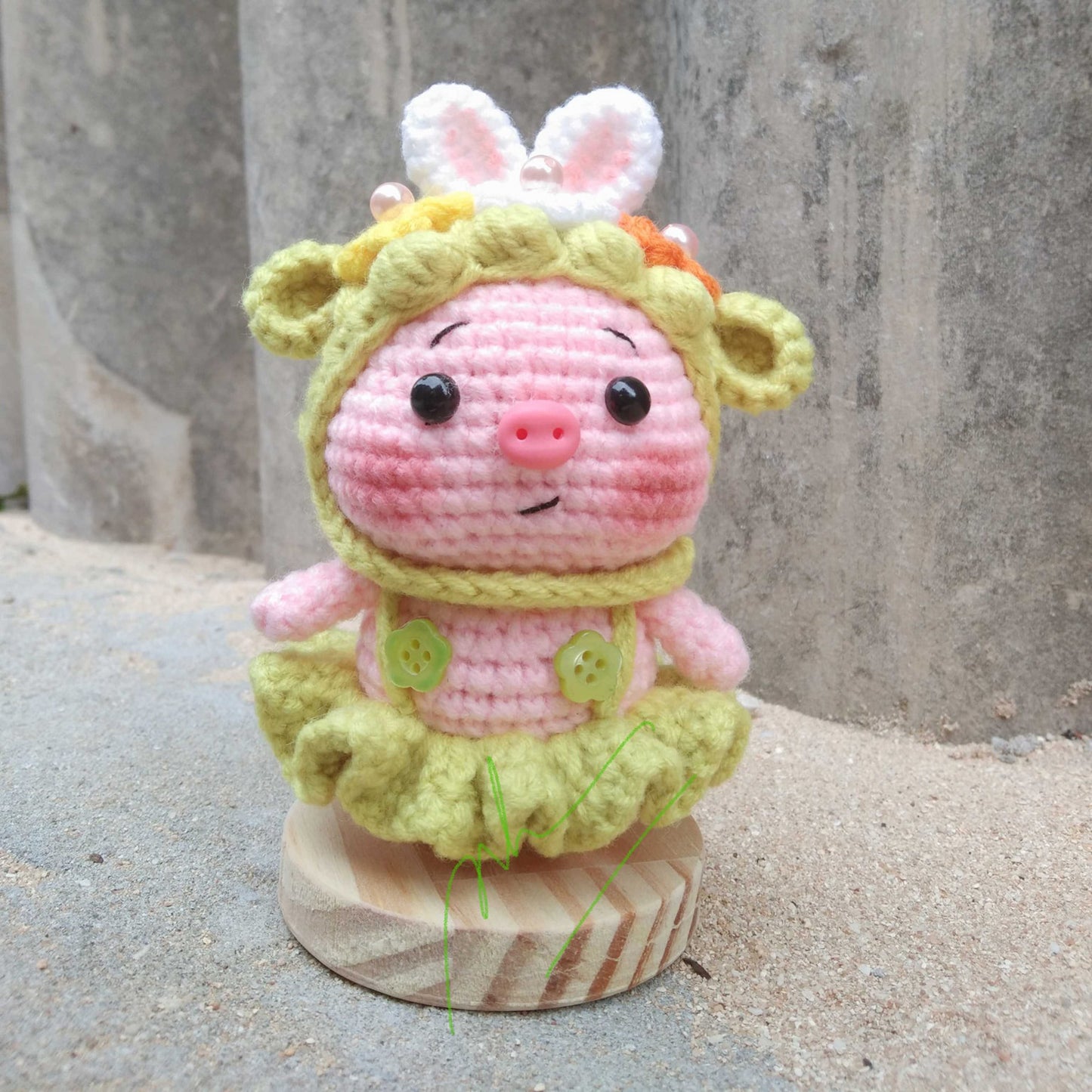 Cute Cosplay Pig Plush Toy