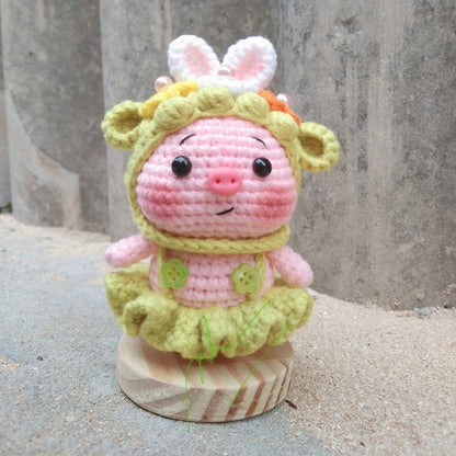 Cute Cosplay Pig Plush Toy