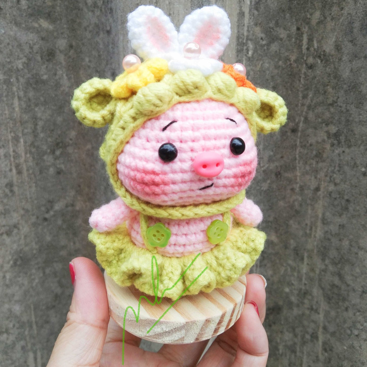 Cute Cosplay Pig Plush Toy