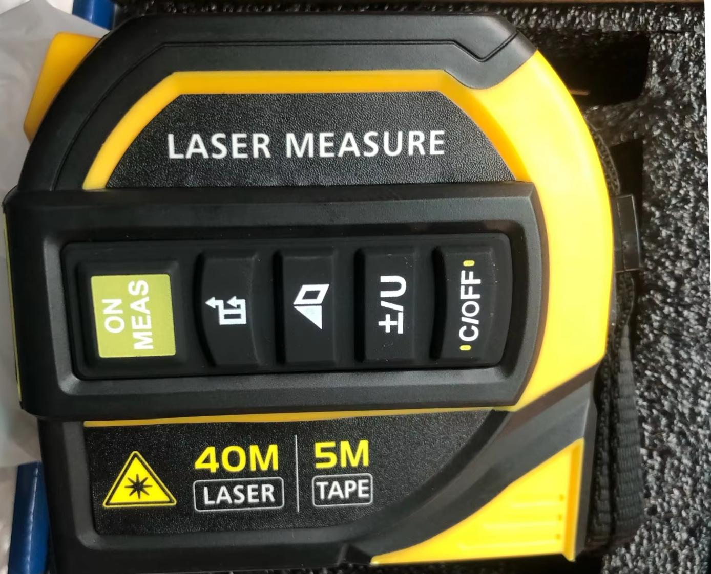 5-in-1 Digital Bluetooth Laser Tape Measure – Smart Electronic Measuring Tool with App Sync