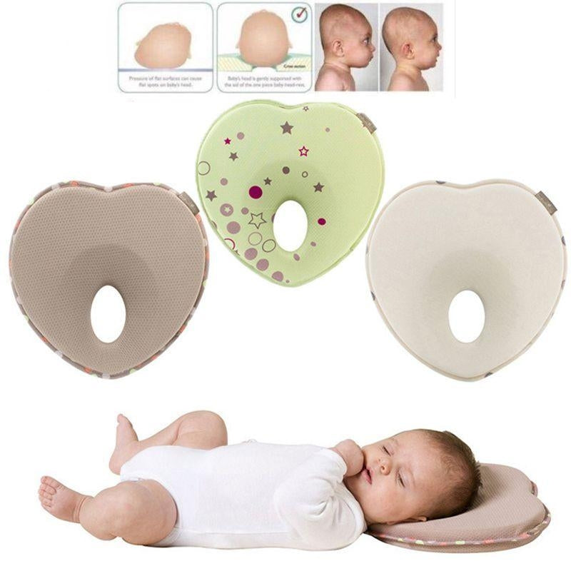 Baby Head Shaping Pillow with Breathable Hollow Design
