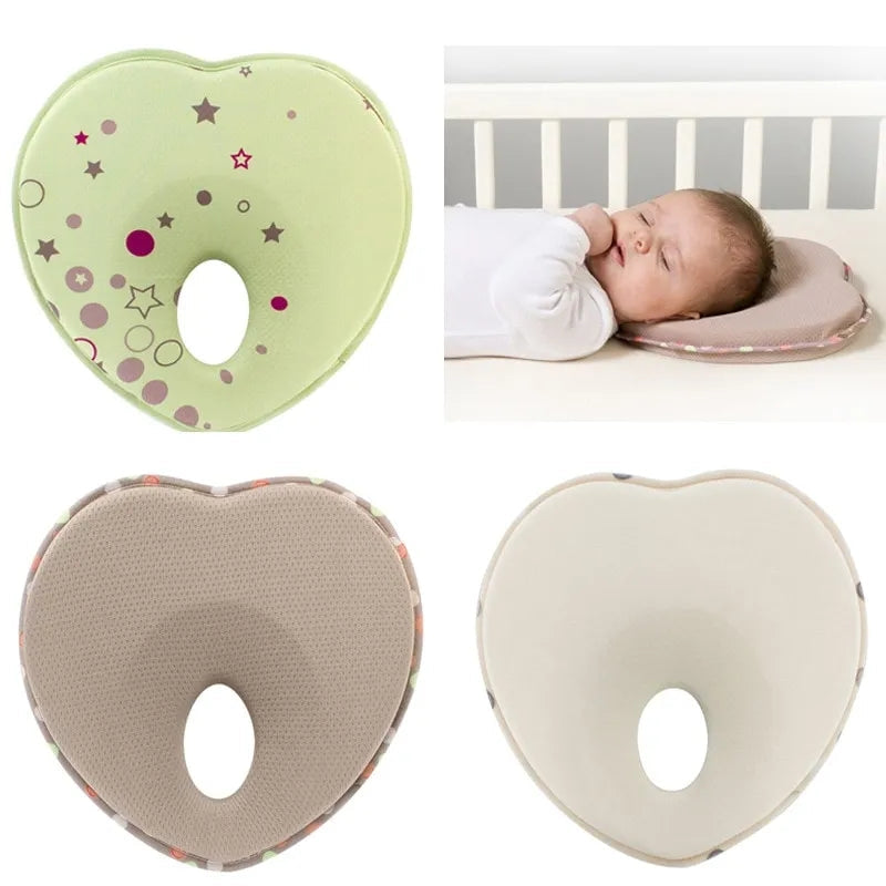 Baby Head Shaping Pillow with Breathable Hollow Design