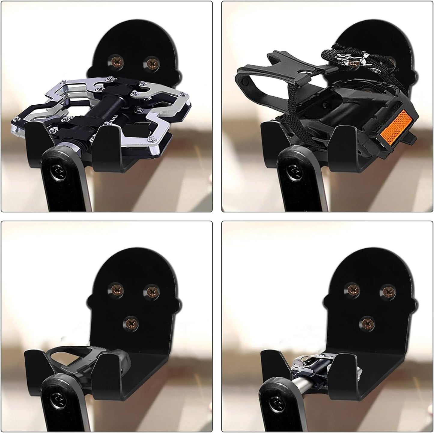 Metal Wall Bike Rack For Mountain And Road Bikes