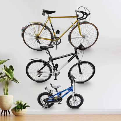 Metal Wall Bike Rack For Mountain And Road Bikes