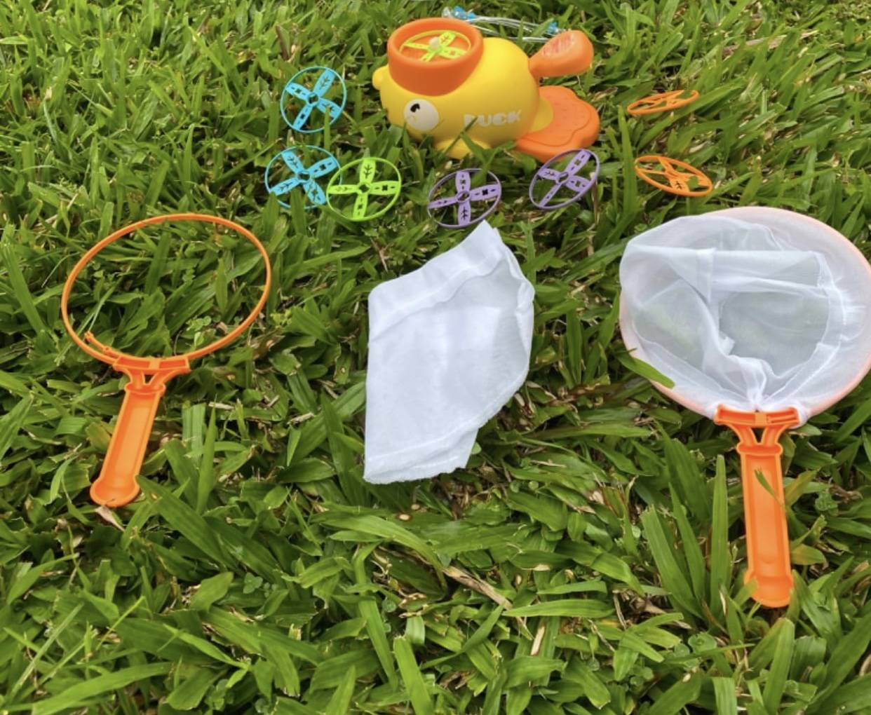 Foot Powered Flying Disc Launcher with Fun Reflex Training and Safe Durable Design for Ages 3+