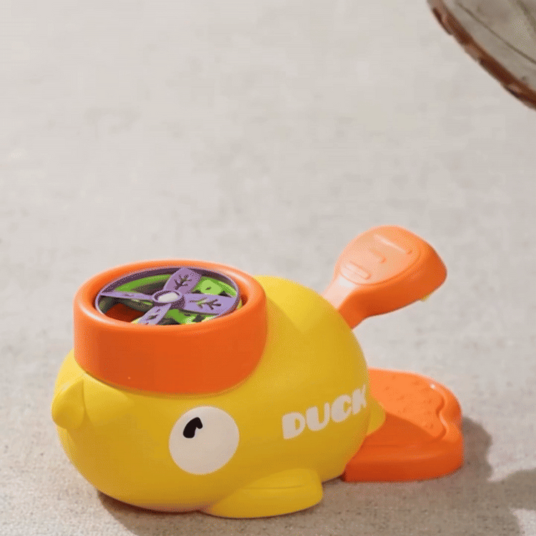 Foot Powered Flying Disc Launcher with Fun Reflex Training and Safe Durable Design for Ages 3+