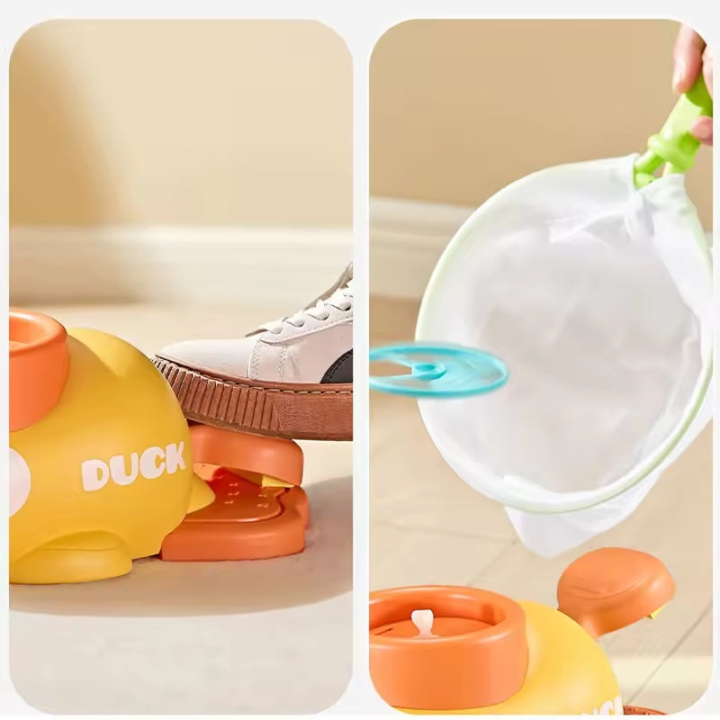 Foot Powered Flying Disc Launcher with Fun Reflex Training and Safe Durable Design for Ages 3+