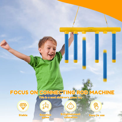 Fun Falling Sticks Challenge Game, Rechargeable and Temperature Adjustable, Safe for Ages 5+