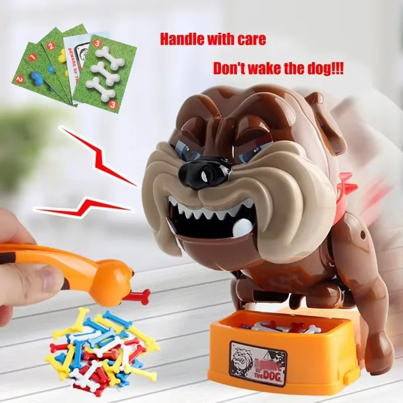 Funny Tricky Toy Wake-Up Dog Surprise Game with Safe and Non-Toxic Materials for Kids Ages 3+