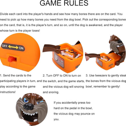 Funny Tricky Toy Wake-Up Dog Surprise Game with Safe and Non-Toxic Materials for Kids Ages 3+