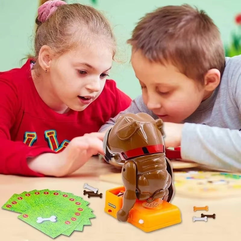 Funny Tricky Toy Wake-Up Dog Surprise Game with Safe and Non-Toxic Materials for Kids Ages 3+