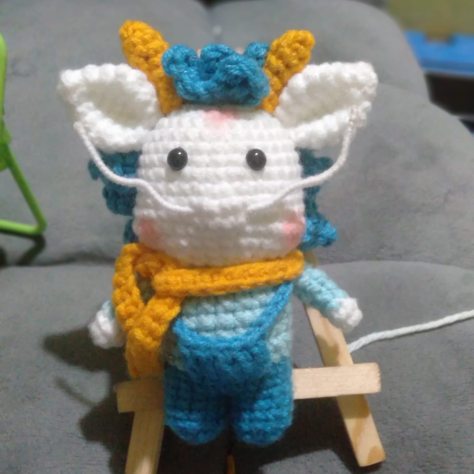 Cute Bear Charm Keychain