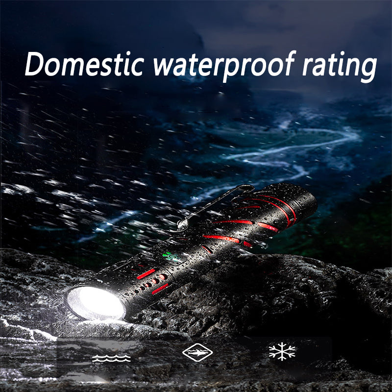 Premium Laser Flashlight With Usb Clip Pen