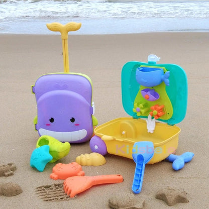 Kids Beach Toy Set, Sand and Water Play, BPA-Free Plastic, Variety of Tools & Shapes, Safe for Ages 2+