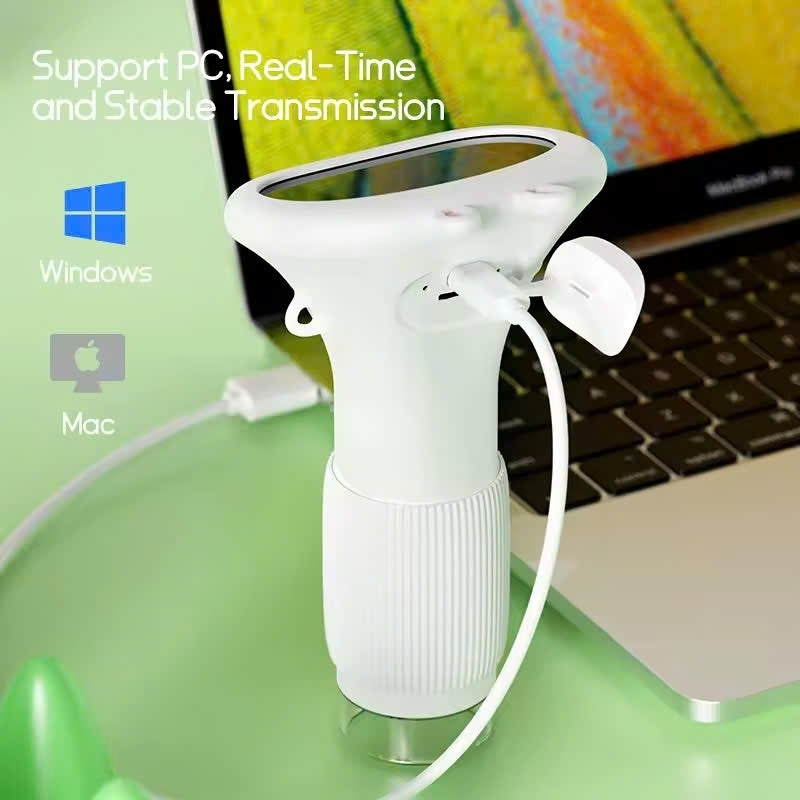 Kids Digital Microscope Handheld with 1000x Magnification, Photo & Video Capture, Safe for Ages 3+