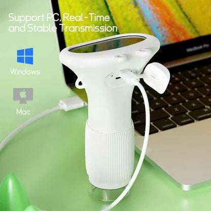 Kids Digital Microscope Handheld with 1000x Magnification, Photo & Video Capture, Safe for Ages 3+