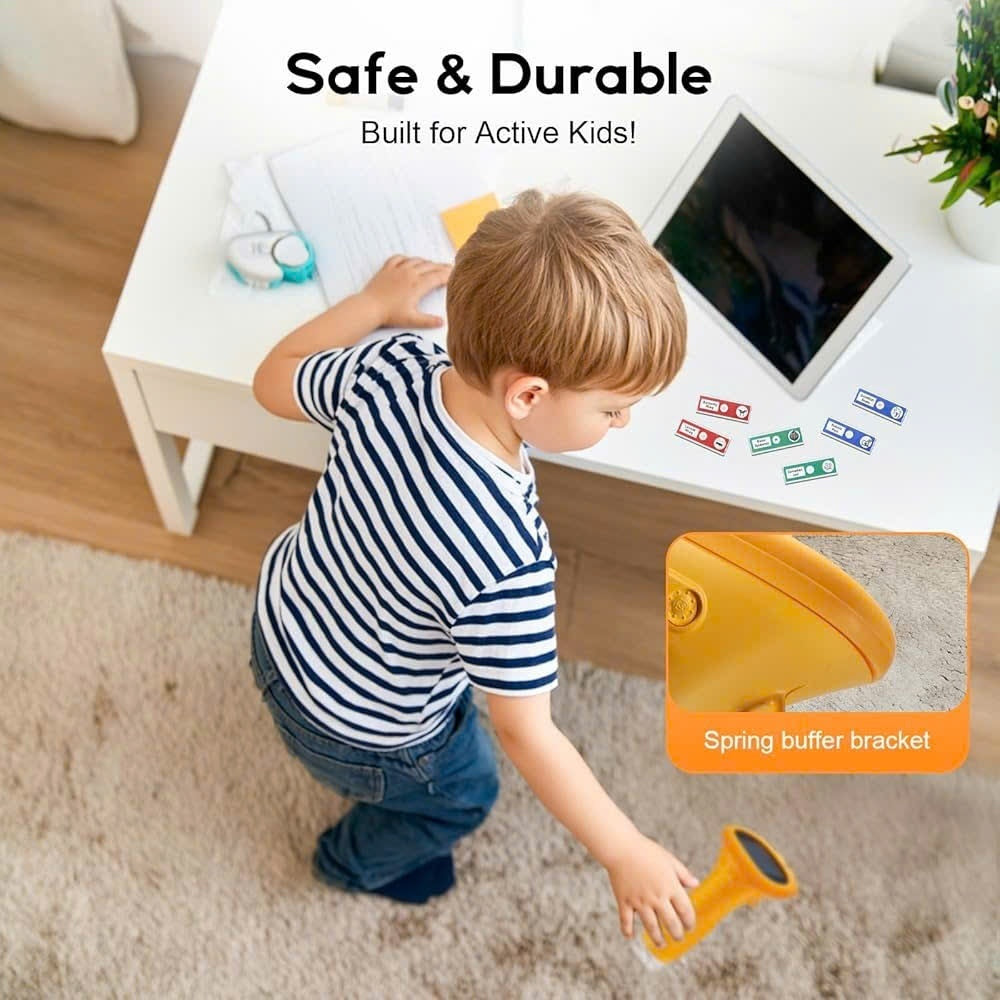 Kids Digital Microscope Handheld with 1000x Magnification, Photo & Video Capture, Safe for Ages 3+