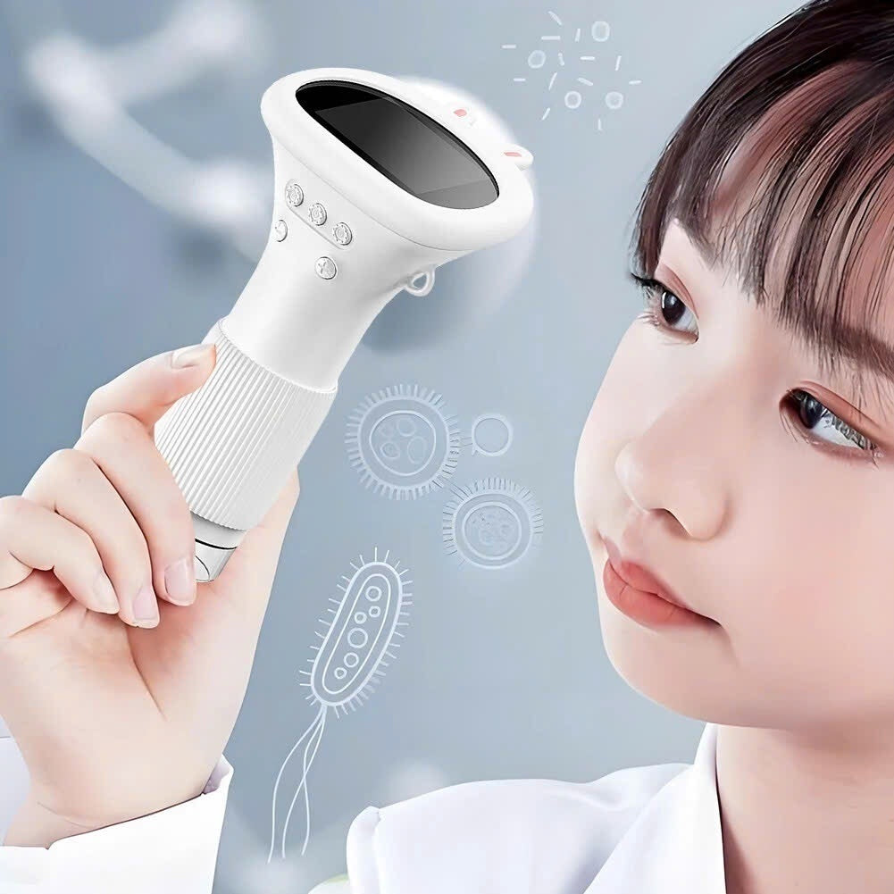 Kids Digital Microscope Handheld with 1000x Magnification, Photo & Video Capture, Safe for Ages 3+