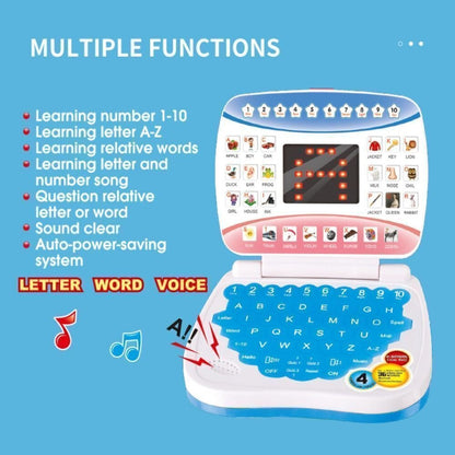 Kids Learning Laptop with 5 Learning Modes, LED Display Screen, Safe for Ages 3+