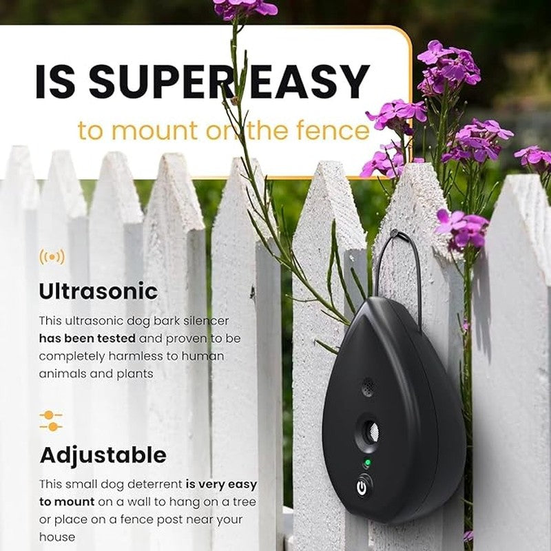 Long-Range Ultrasonic Anti-Barking Device Stopper