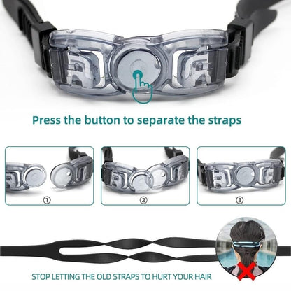 Prescription Swimming Goggles for Myopia – Anti-Fog, UV400 Protection, Clear Vision Underwater