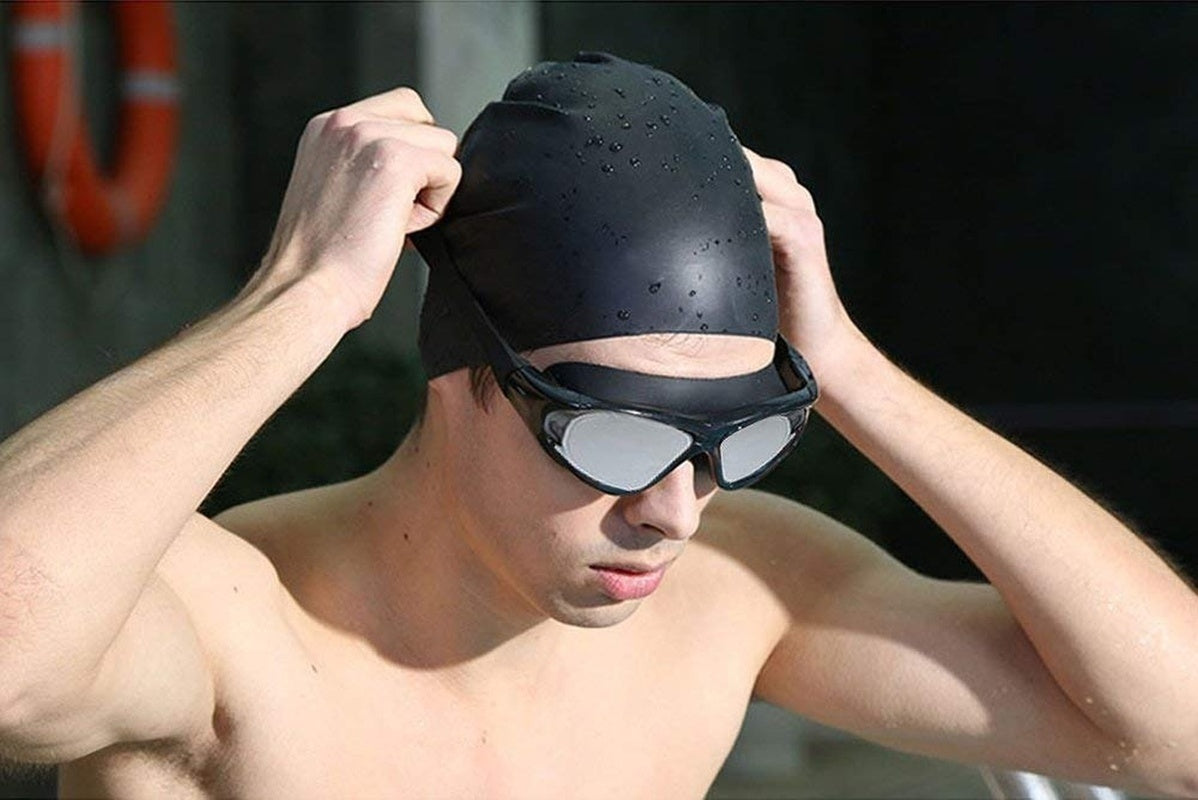 Prescription Swimming Goggles for Myopia – Anti-Fog, UV400 Protection, Clear Vision Underwater