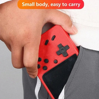 Retro Game Console with 400 Built-in Classic Games, TV Connectivity and Compact Design