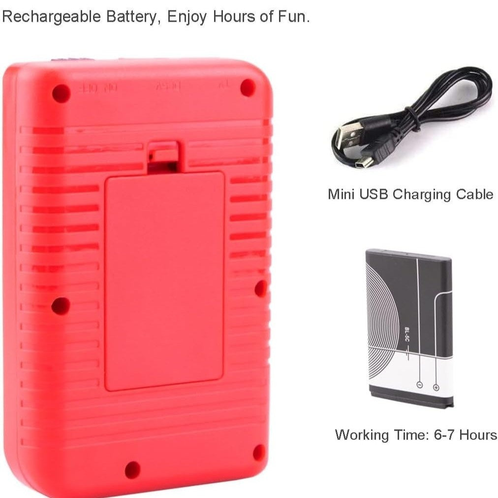 Retro Game Console with 400 Built-in Classic Games, TV Connectivity and Compact Design