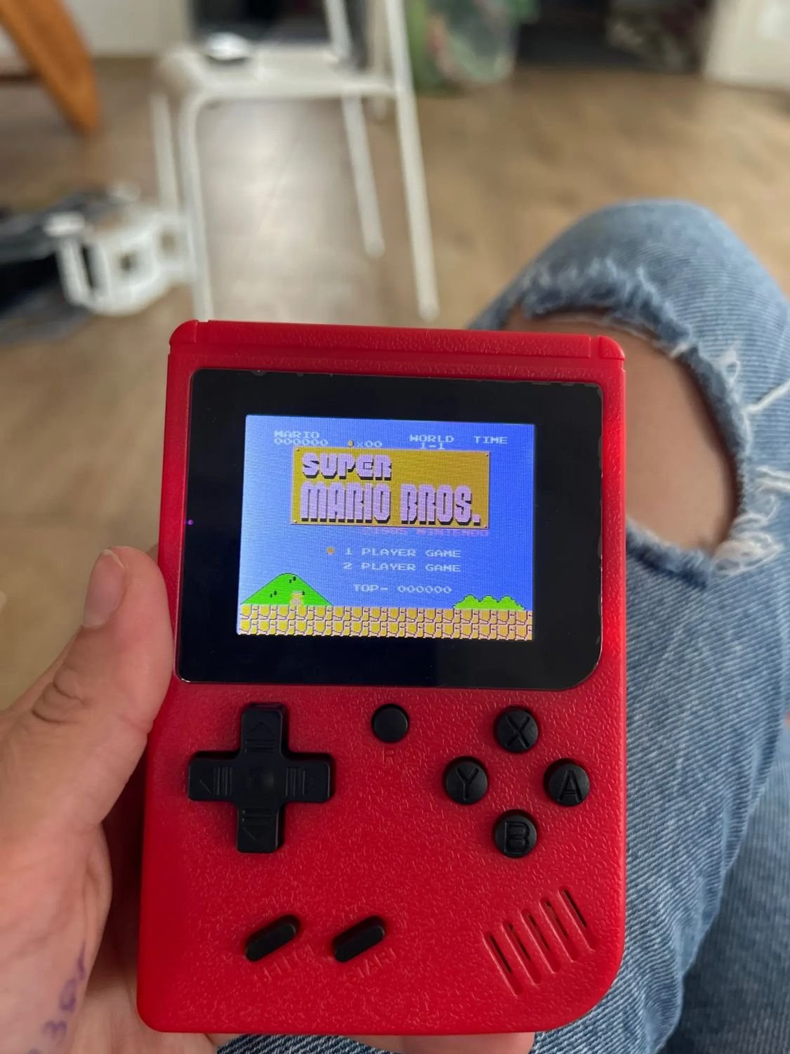 Retro Game Console with 400 Built-in Classic Games, TV Connectivity and Compact Design