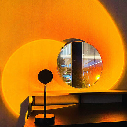 The Mellow Sunset Lamp, The Sun Never Sets Projection Sunset Atmosphere Light