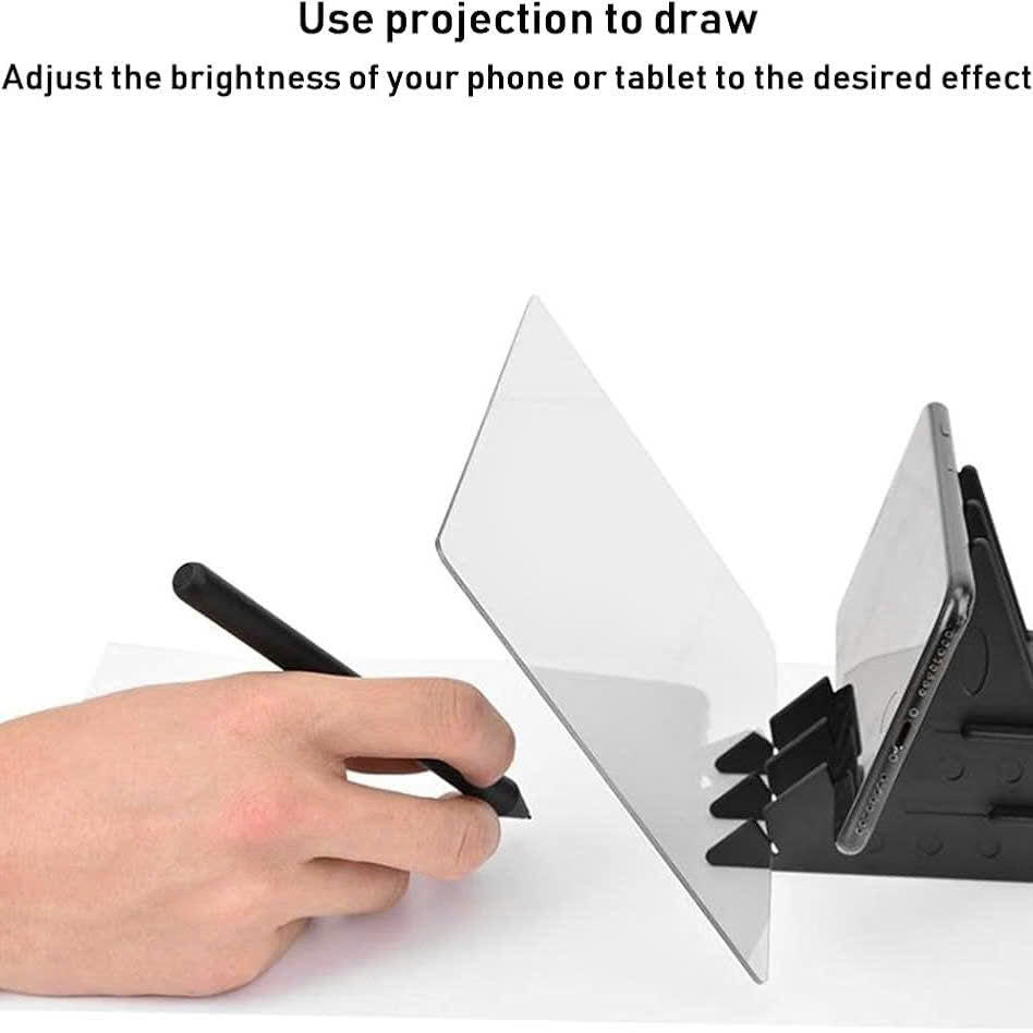 Sketch Wizard Projector – Optical Drawing & Tracing Toy for Kids with Reflective Mirror, Stand Base, Easy to Assemble and Disassemble