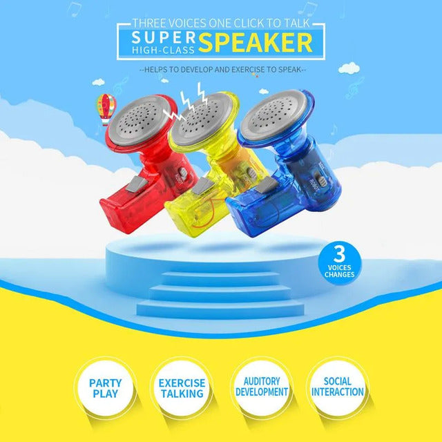 Voice Changer Toy – Megaphone Speaker for Kids & Children