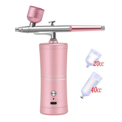 Multi-Purpose Cordless Spray Gun Portable Mini Air Compressor Rechargeable Spray Machine