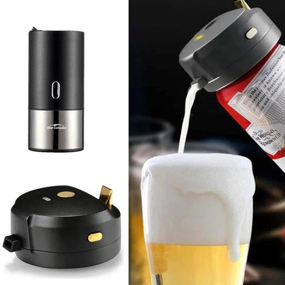 Automatic Beer Foam Maker for Bottled and Canned Beer