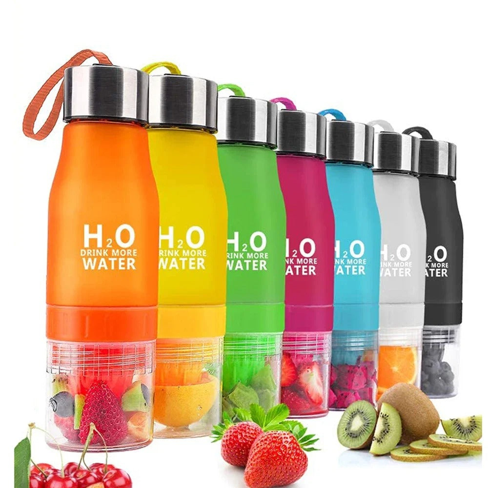 Eco-Friendly Fruit Infuser Sports Water Bottle